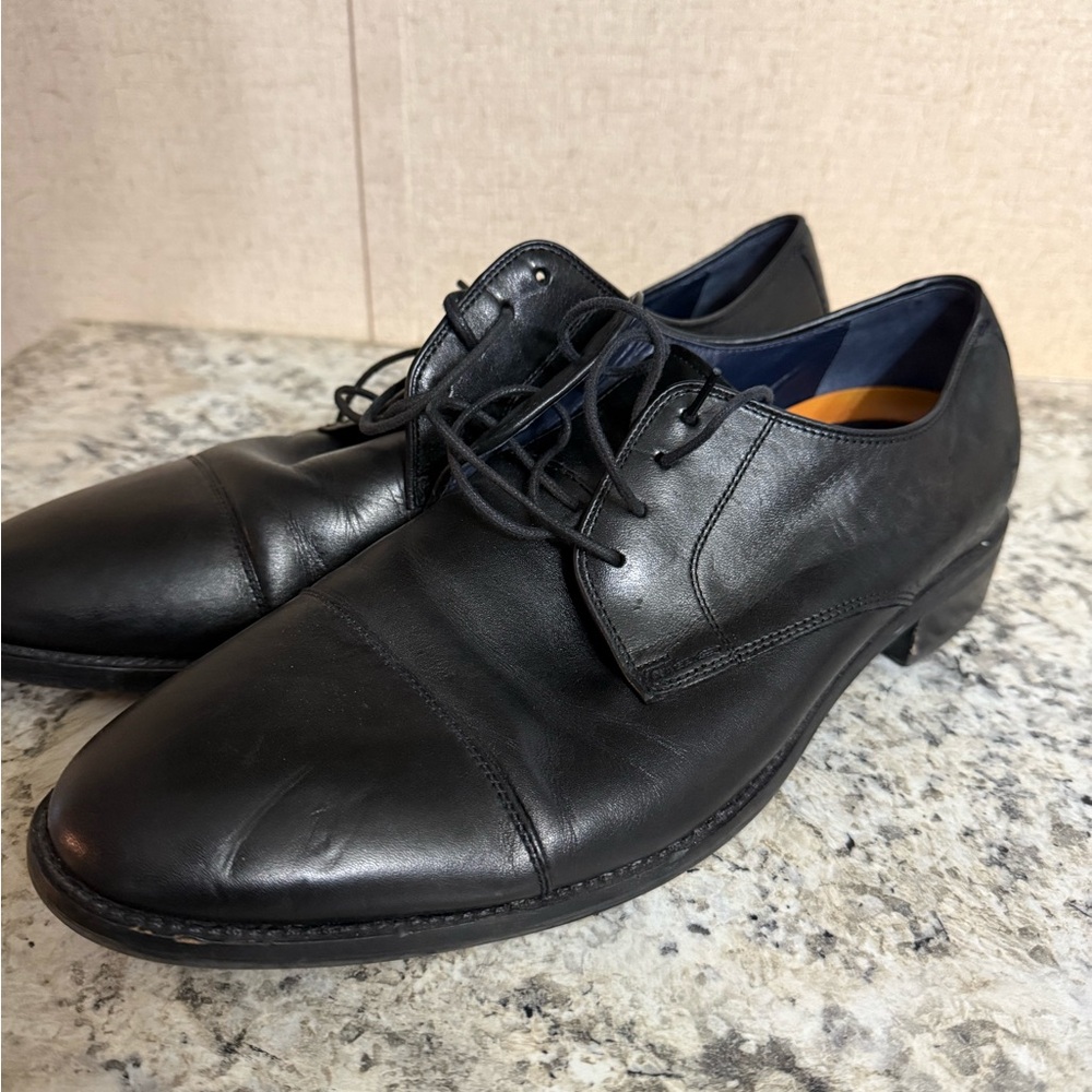 Cole Haan Men's Black Leather Oxford Shoes Z50115* Size 10.5 M